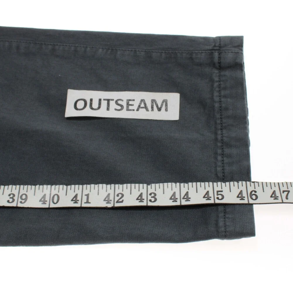Kiton NWT Five Pocket Jean Cut Pants Size 40 US in Gray Lyocell & Cotton Blend